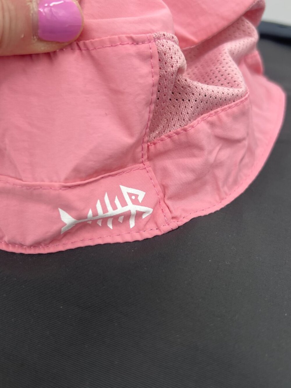 NWT Basswood Explorer Sun Hat in Pink Gray - Picture 2 of 5